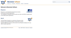 Desktop Screenshot of marxmeier.com